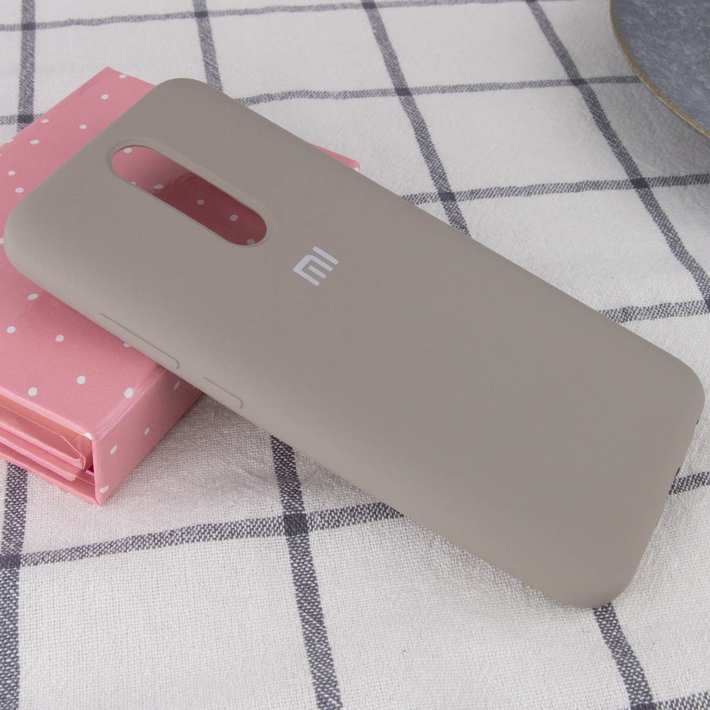 Silicone Cover Full Protective для Xiaomi Redmi 8 Gray-1