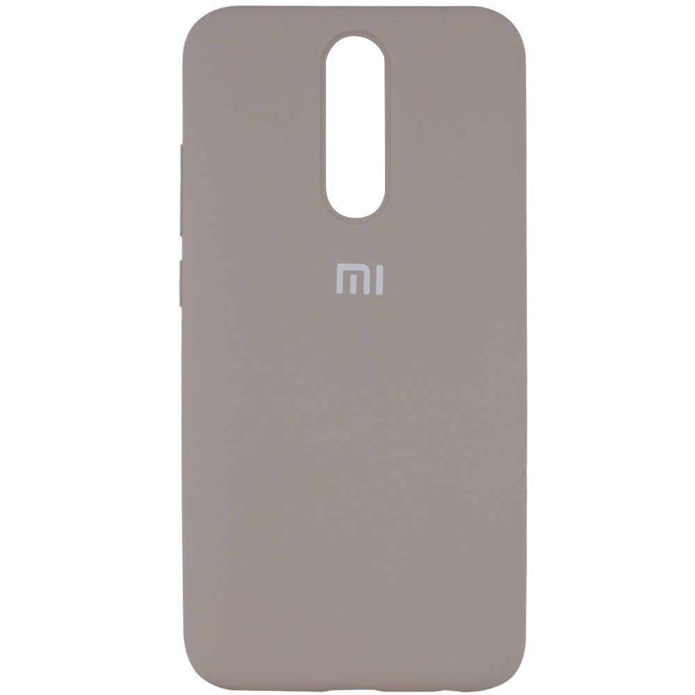 Silicone Cover Full Protective для Xiaomi Redmi 8 Gray-0