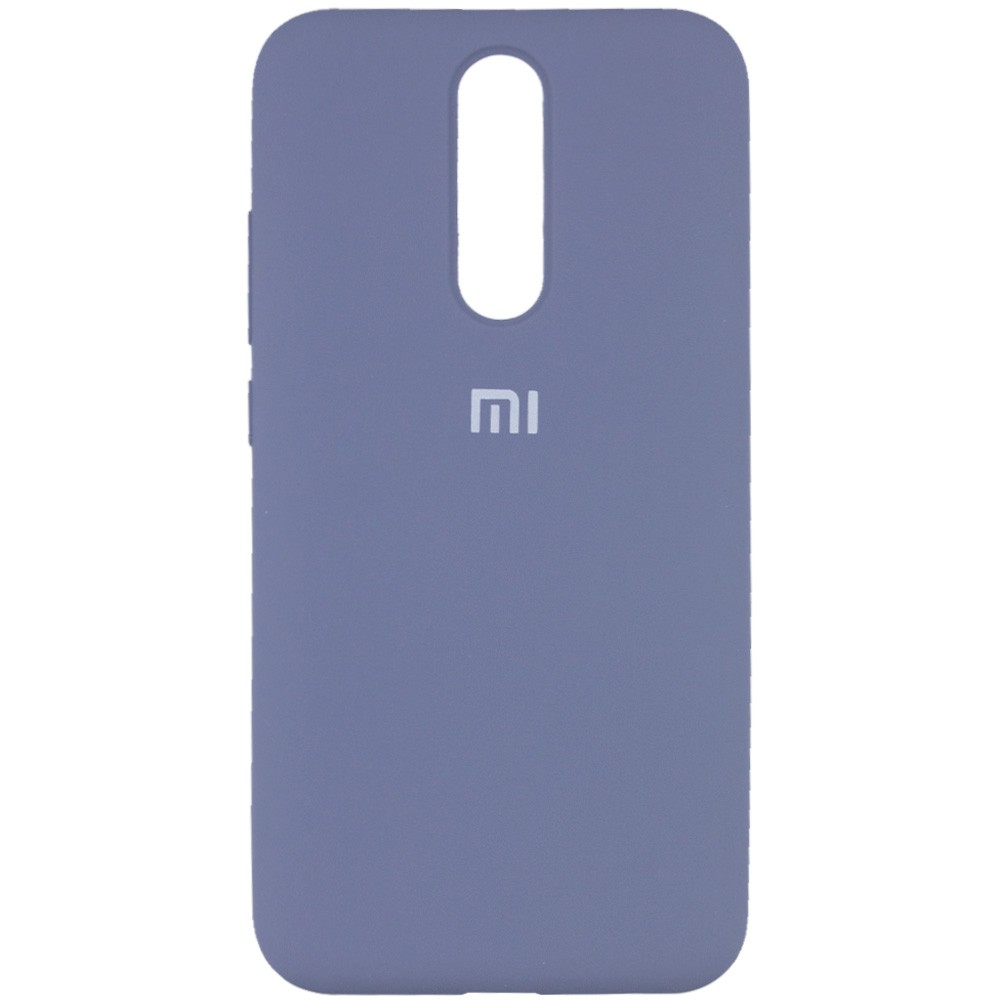 Silicone Cover Full Protective для Xiaomi Redmi 8 Lavender Gray-0