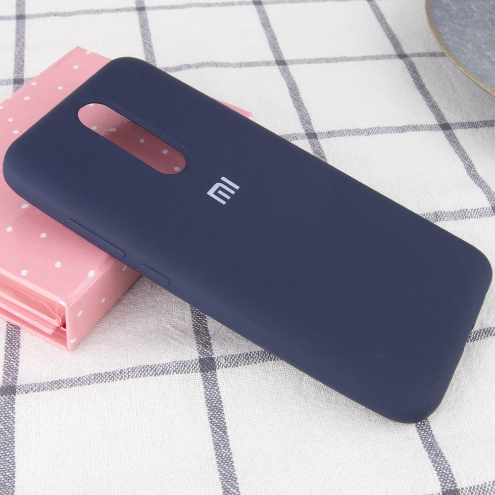 Silicone Cover Full Protective для Xiaomi Redmi 8 Dark Blue-1