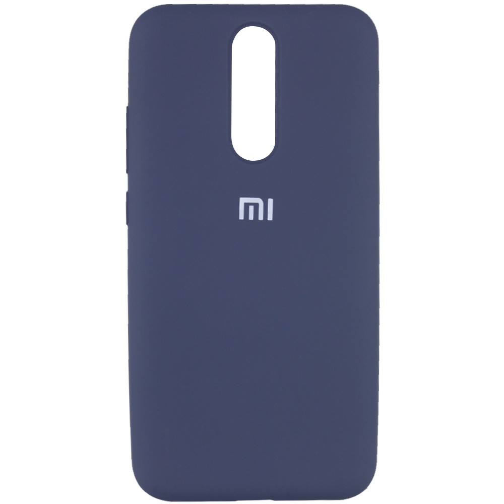 Silicone Cover Full Protective для Xiaomi Redmi 8 Dark Blue-0