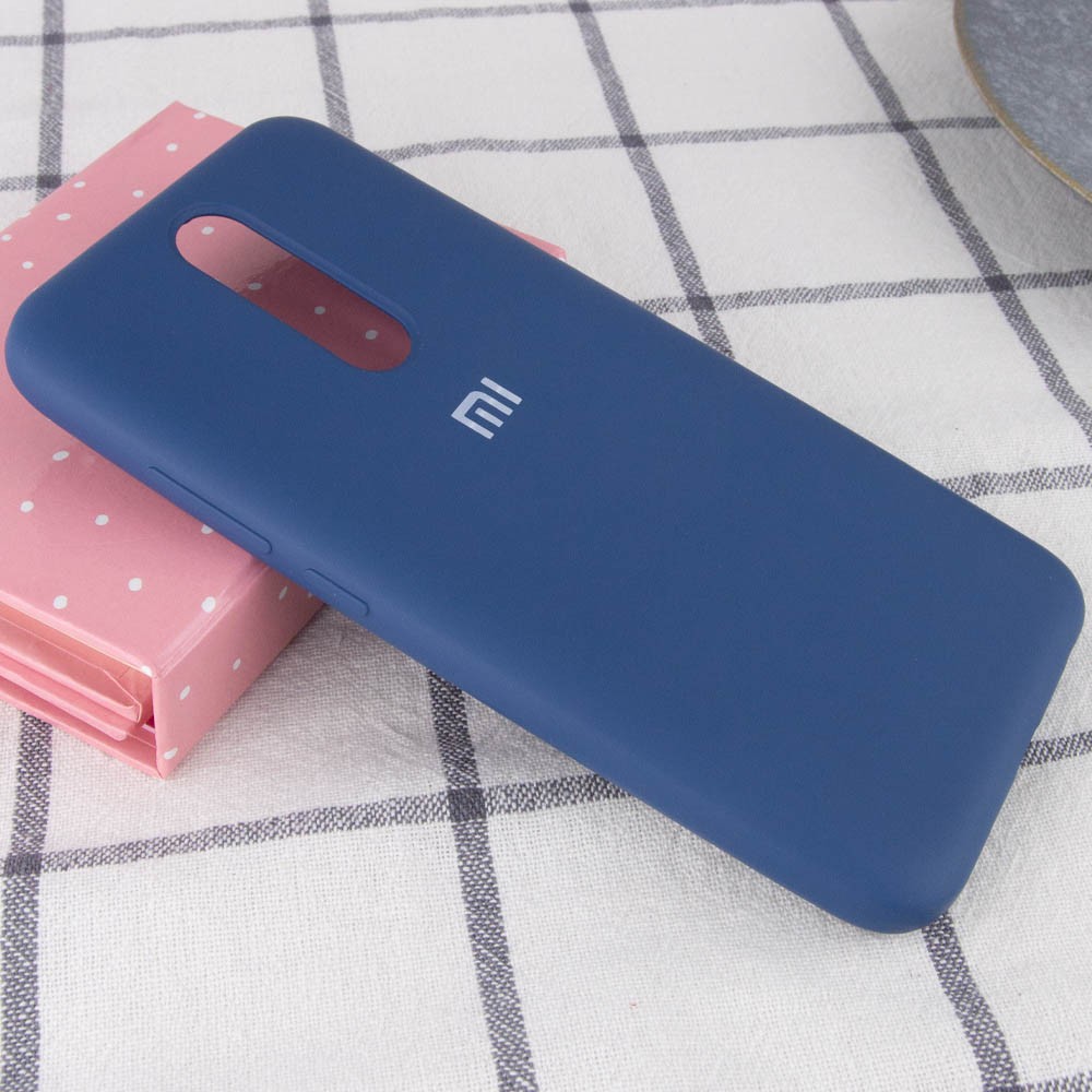 Silicone Cover Full Protective для Xiaomi Redmi 8 Navy Blue-1