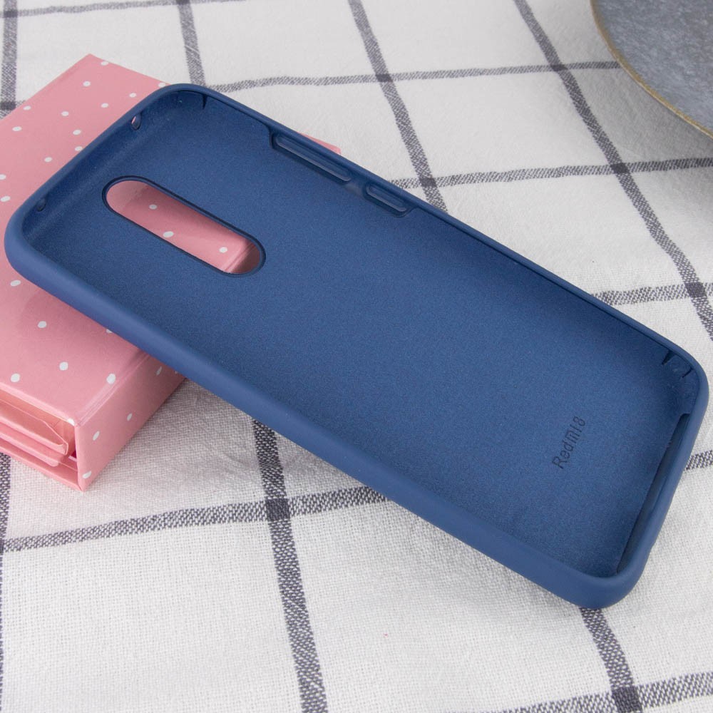 Silicone Cover Full Protective для Xiaomi Redmi 8 Navy Blue-2