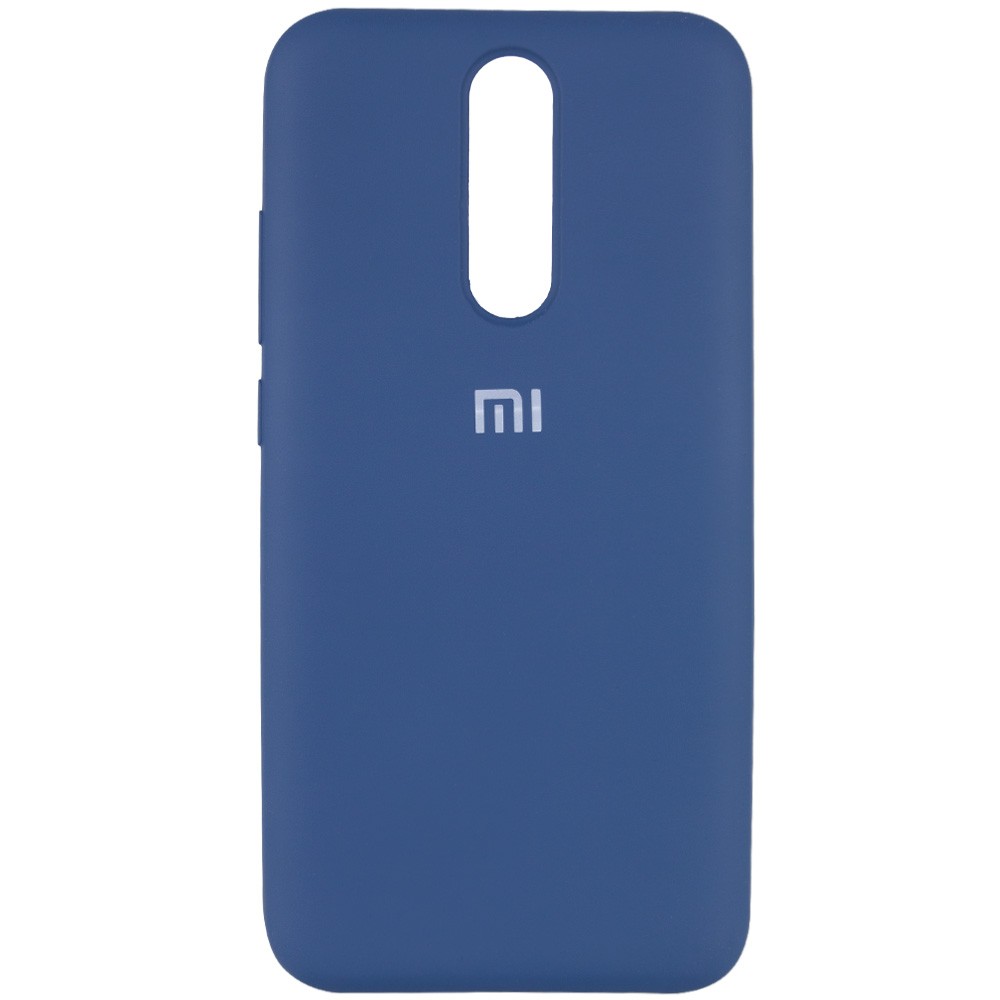 Silicone Cover Full Protective для Xiaomi Redmi 8 Navy Blue-0