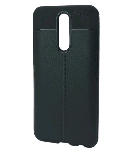Накладка Ultimate Leather для Xiaomi Redmi 8 чорна-0