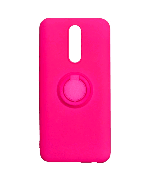 Накладка ColorRing з кільцем для Xiaomi Redmi 8/8A рожева-0