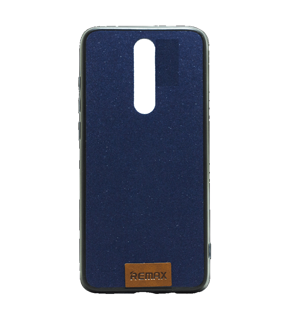 Накладка REMAX TISSUE для Xiaomi Redmi 8 (темно-синій)-0
