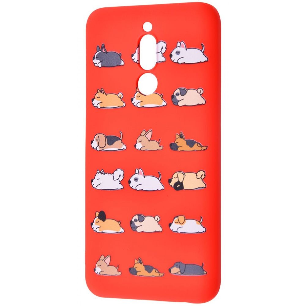 WAVE Fancy для Xiaomi Redmi 8/8A (sleeping dogs/red)-0