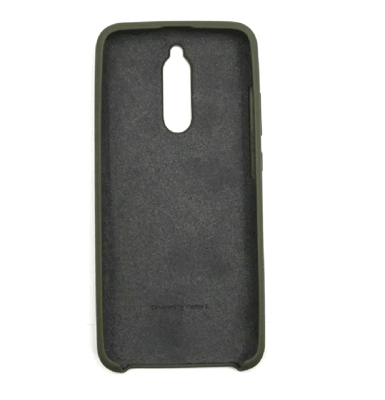 Silicone Cover Full Protective для Xiaomi Redmi 8 (Deep olive)-1