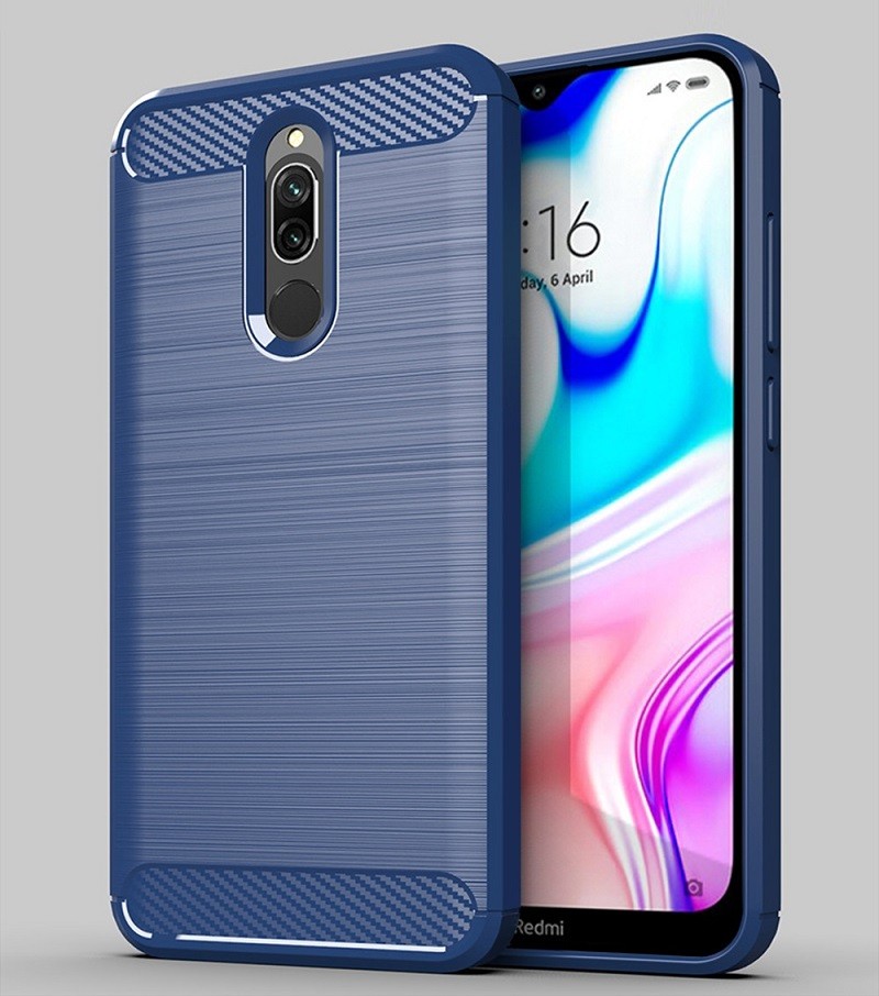 Накладка Ultimate Experience для Xiaomi Redmi 8 синя-0