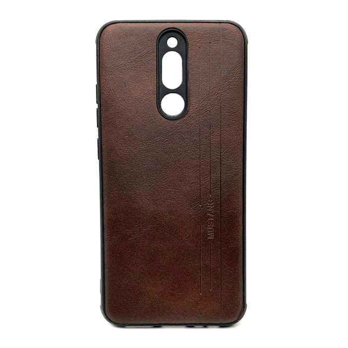 Накладка Mustang для Xiaomi Redmi 8 Dark brown-0