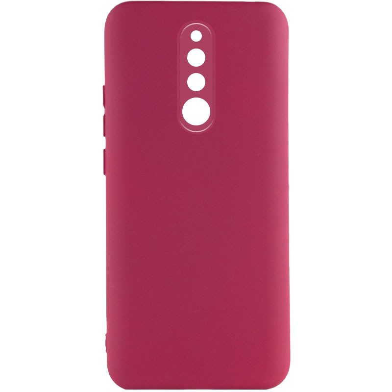 Silicone Cover Full Camera (AA) для Xiaomi Redmi 8 (Marsala)-0