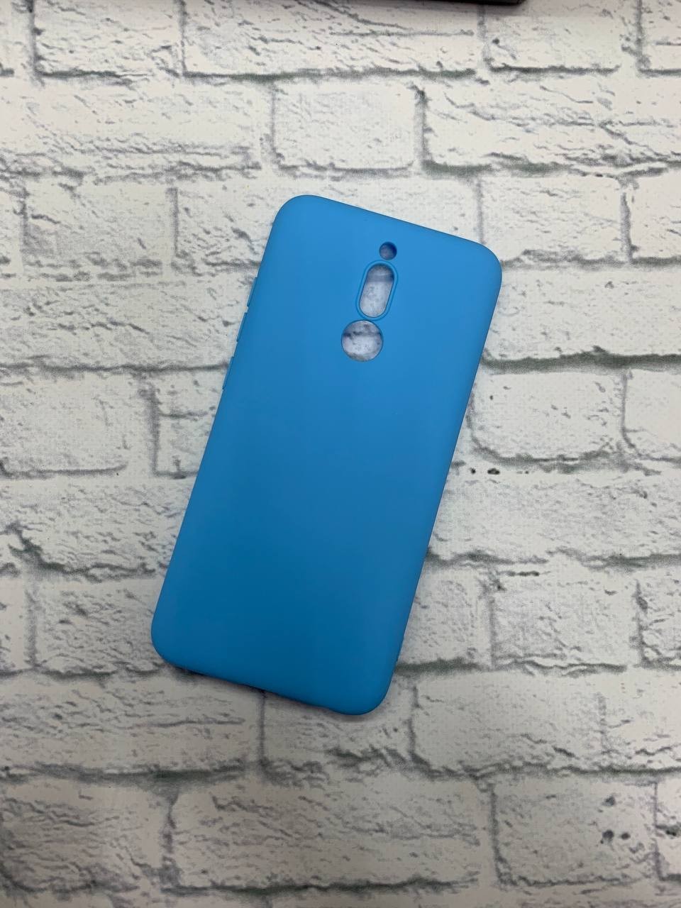 Накладка TPU Soft case для Xiaomi Redmi 8 блакитна-0