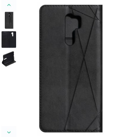 Книжка Business Clasp для Xiaomi Redmi 9 Чорна-1