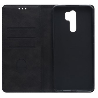 Книжка Business Clasp для Xiaomi Redmi 9 Чорна-2