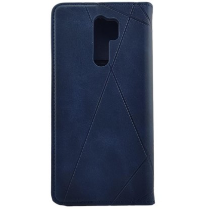 Книжка Business Clasp для Xiaomi Redmi 9 Синя-1