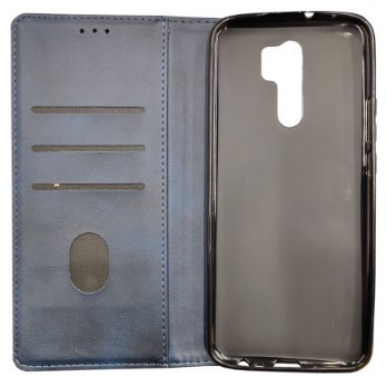Книжка Business Clasp для Xiaomi Redmi 9 Синя-2