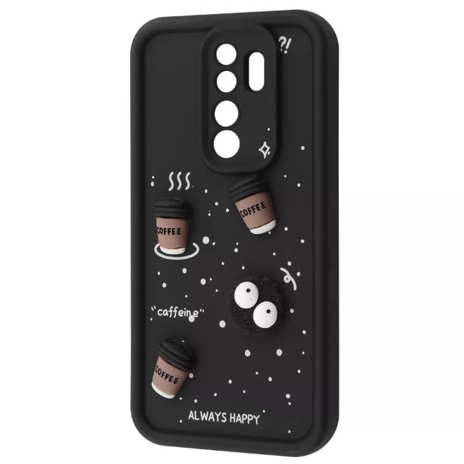 Чохол Pretty Toys для Xiaomi Redmi 9 (Black/Always Happy)-0