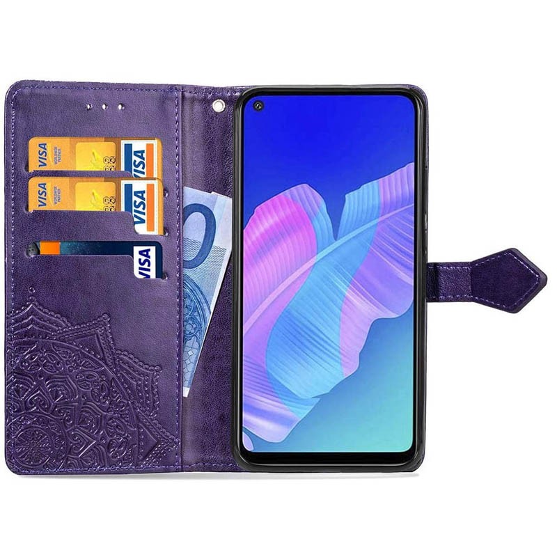 Книжка Art Case для Xiaomi Redmi 9 фіолетова-2