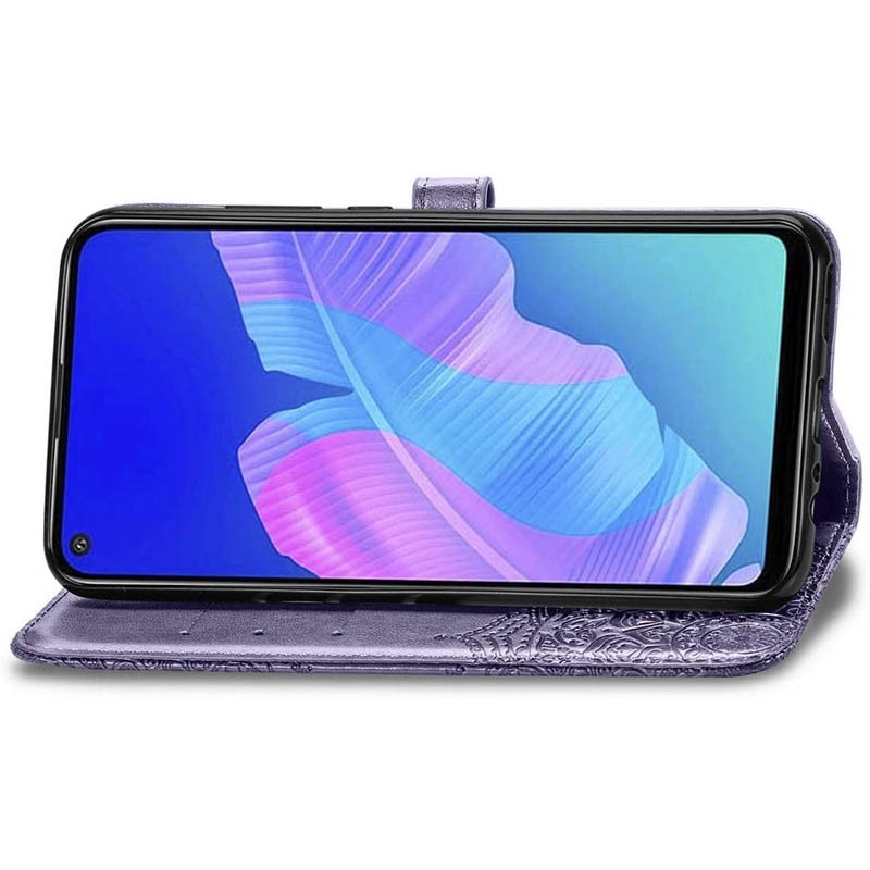 Книжка Art Case для Xiaomi Redmi 9 фіолетова-3