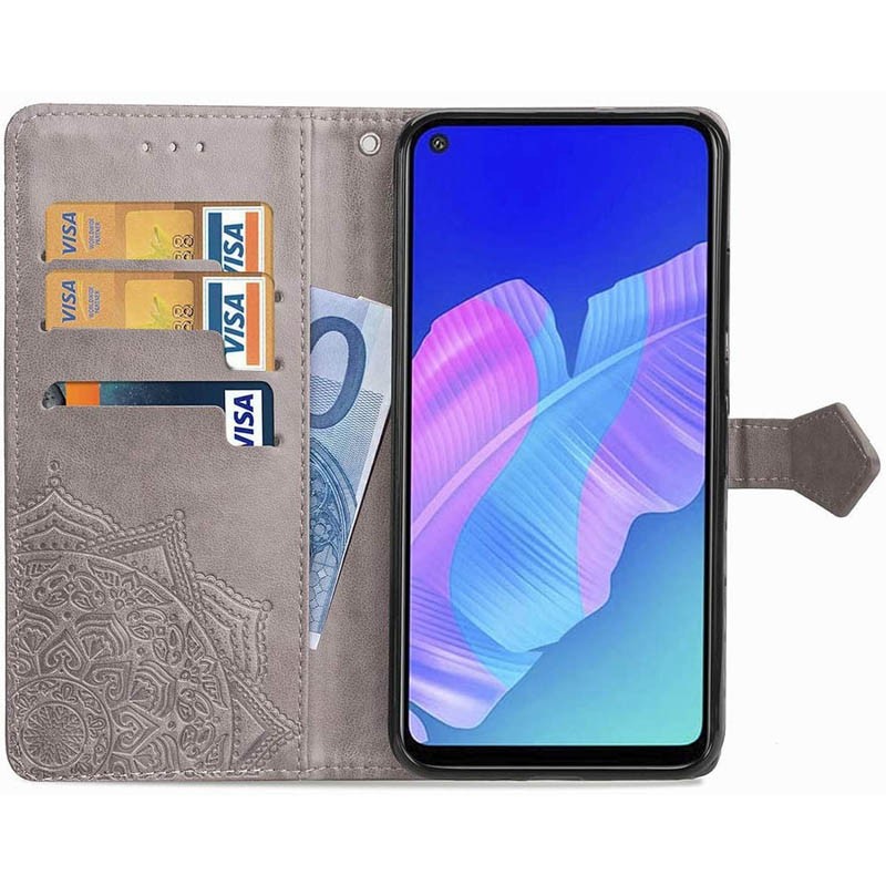 Книжка Art Case для Xiaomi Redmi 9 сіра-2