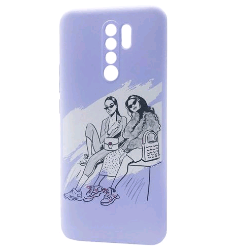 WAVE Fancy для Xiaomi Redmi 9 (fashion mode/light purple)-0