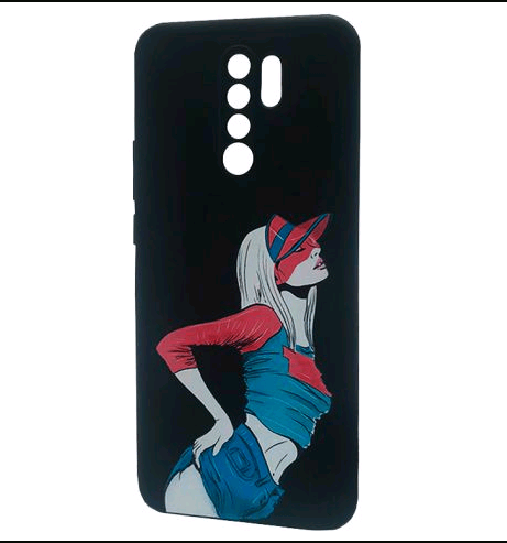 WAVE Fancy для Xiaomi Redmi 9 (temptation/black)-0