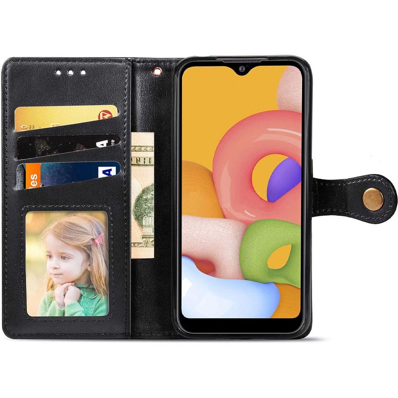 Книжка GETMAN Gallant для Xiaomi Redmi Note 8 Pro Чорна-2