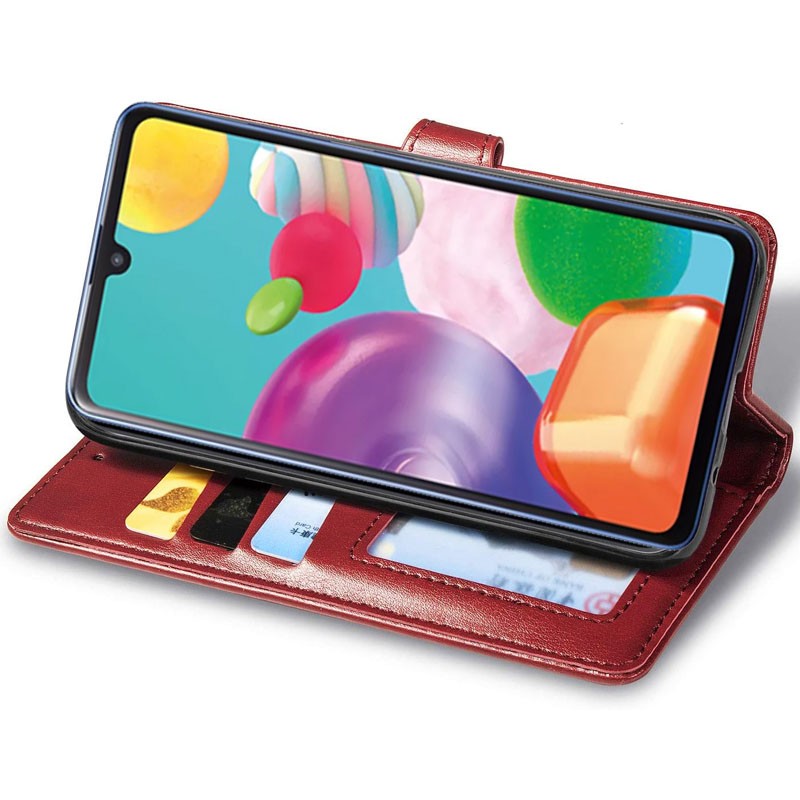 Книжка GETMAN Gallant для Samsung A11/M11 червона-3
