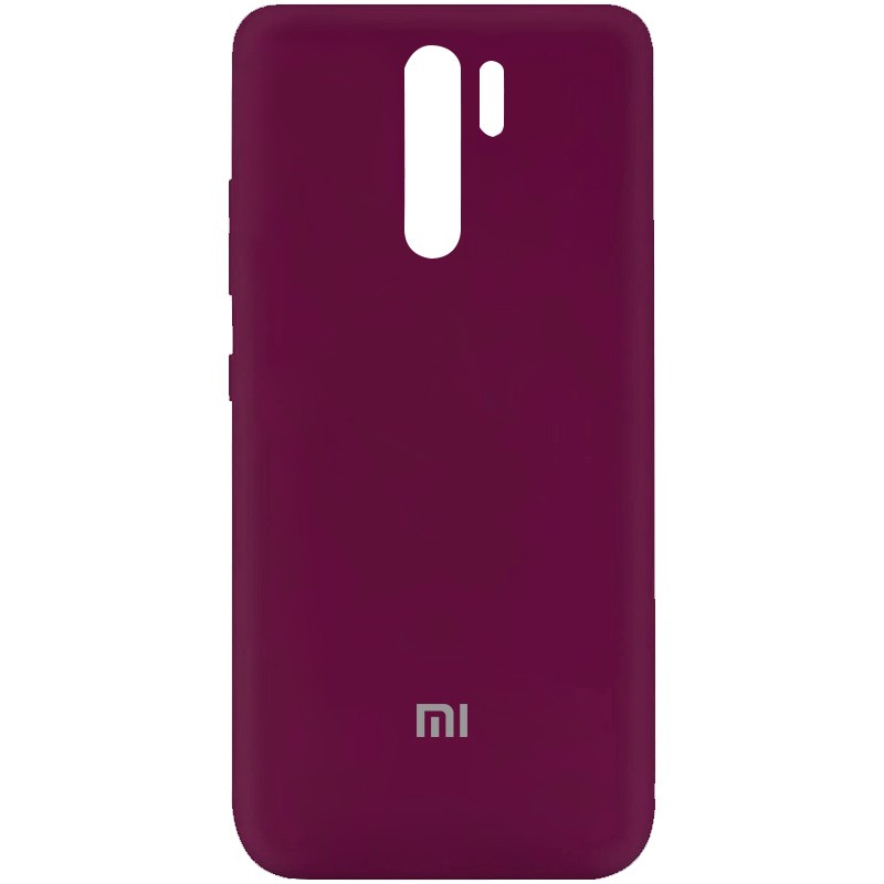 Silicone Cover My Color Full Protective (A) для Xiaomi Redmi 9 (Marsala)-0