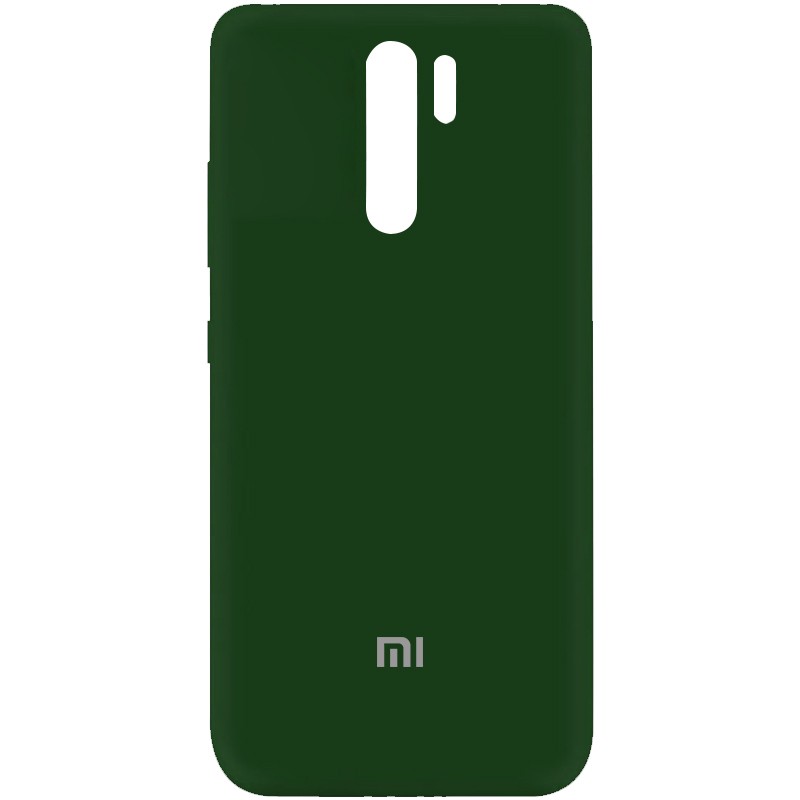 Silicone Cover My Color Full Protective (A) для Xiaomi Redmi 9 (Dark Green)-0