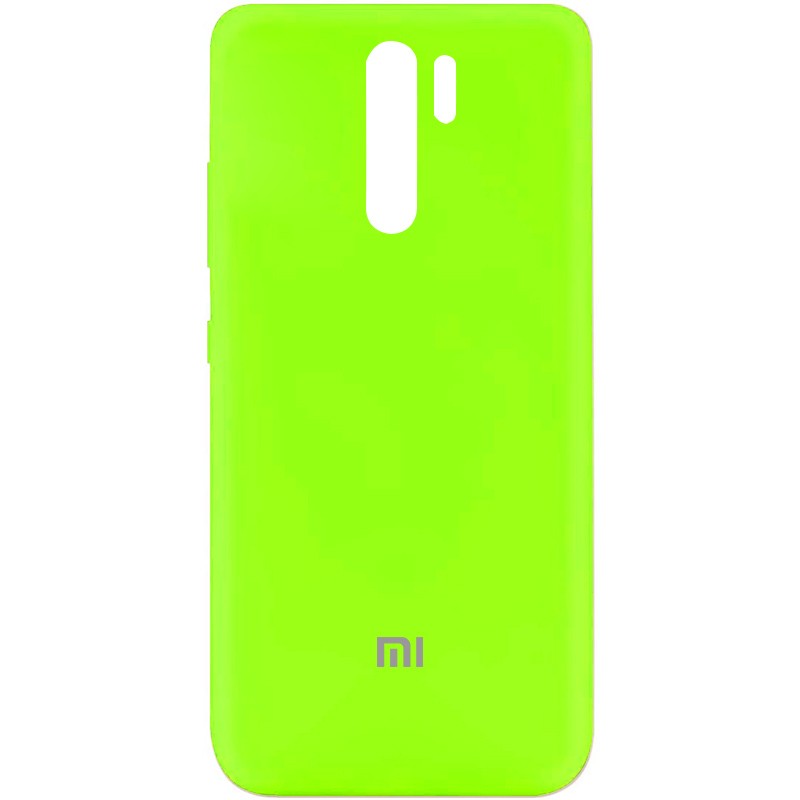 Silicone Cover My Color Full Protective (A) для Xiaomi Redmi 9 (Neon Green)-0
