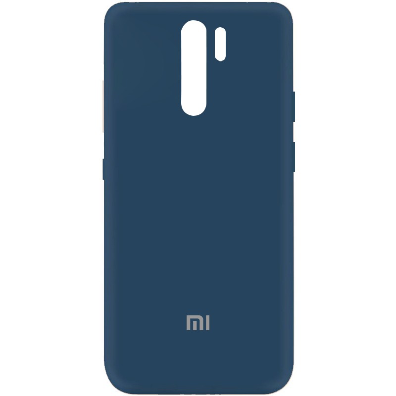 Silicone Cover My Color Full Protective (A) для Xiaomi Redmi 9 (Navy Blue)-0