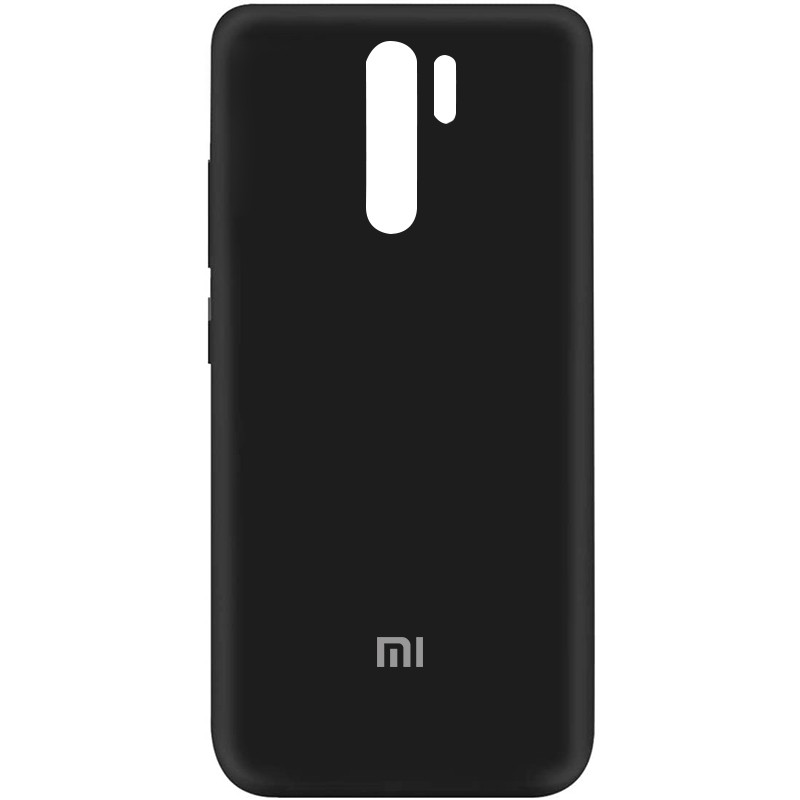Silicone Cover My Color Full Protective (A) для Xiaomi Redmi 9 (Black)-0