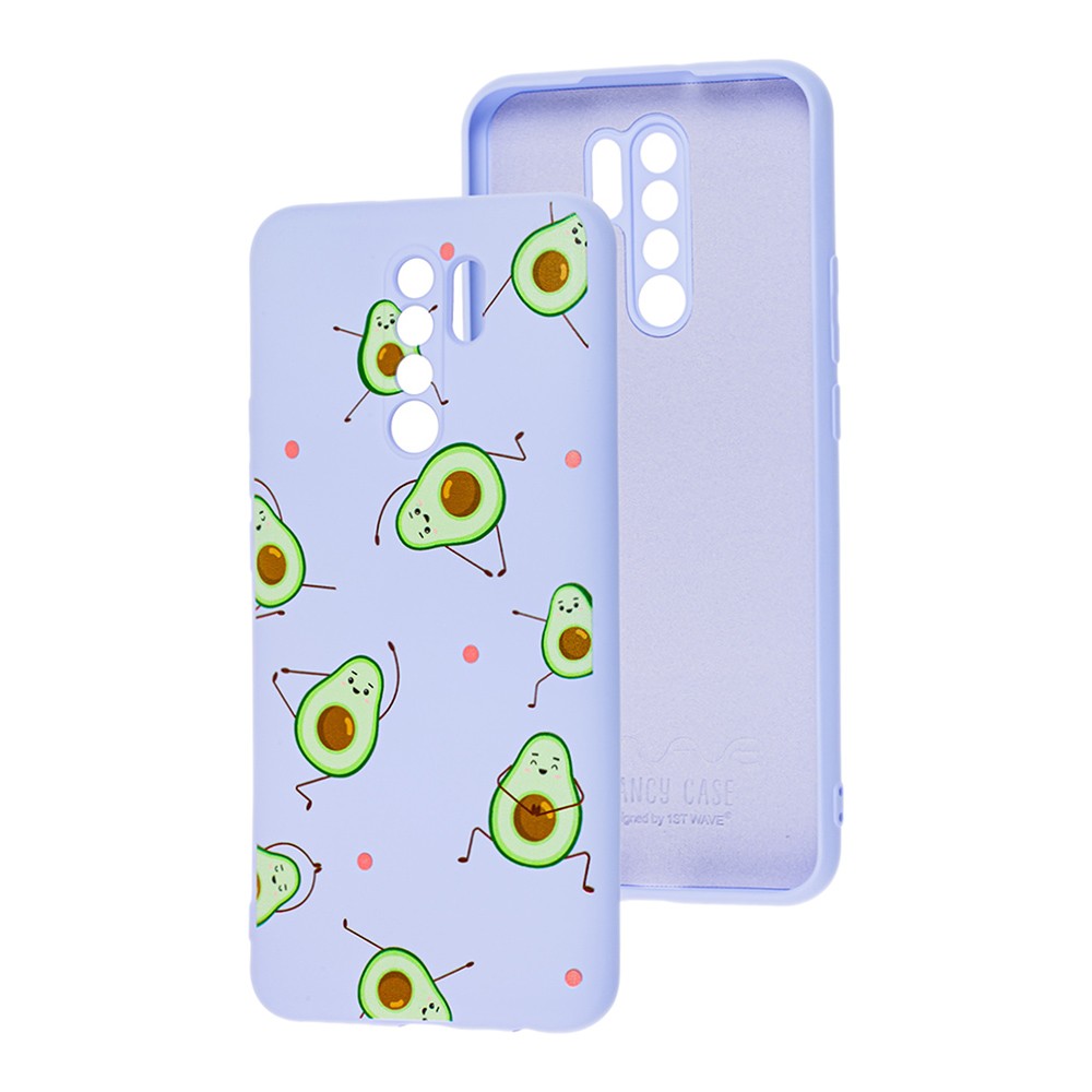 WAVE Fancy для Xiaomi Redmi 9 (avocado/light purple)-0