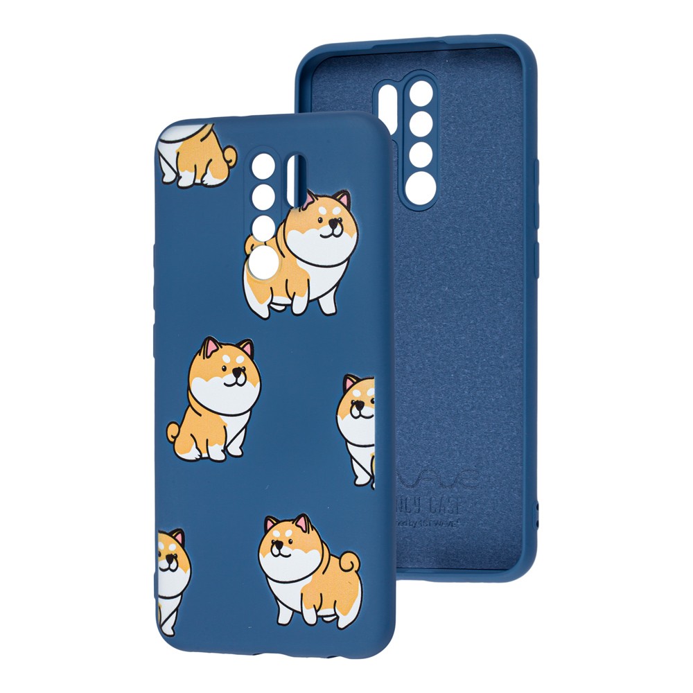 WAVE Fancy для Xiaomi Redmi 9 (corgi/dark blue)-0