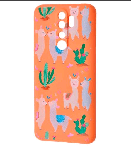 WAVE Fancy для Xiaomi Redmi 9 (llamas/peach)-0