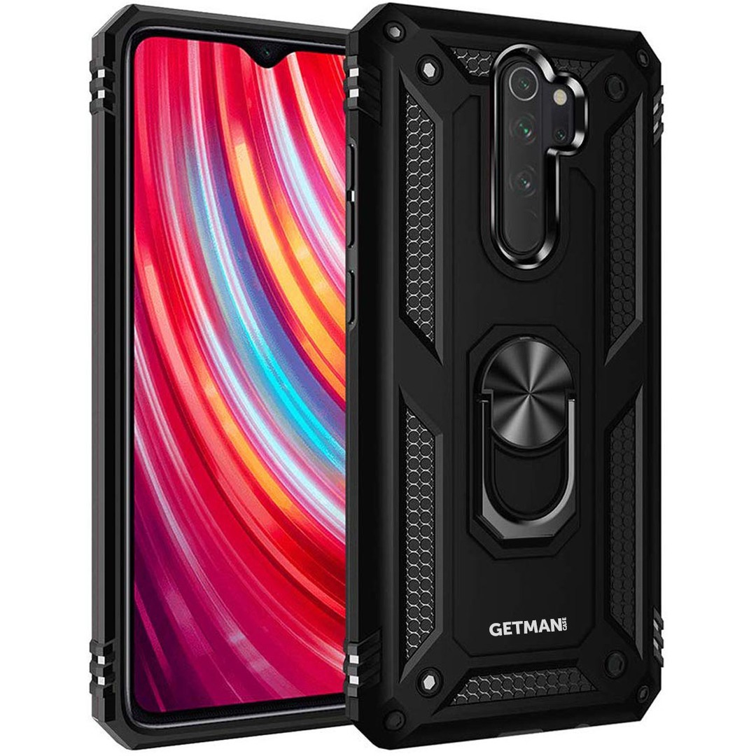 Накладка GETMAN Serge Ring для Xiaomi Redmi 9 чорна-0