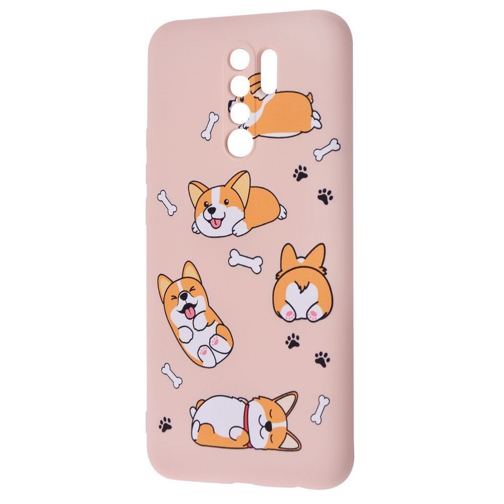WAVE Fancy для  Xiaomi Redmi 9 (corgi/pink sand)-0
