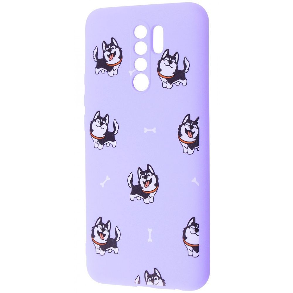 WAVE Fancy для Xiaomi Redmi 9 (haski/light purple)-0