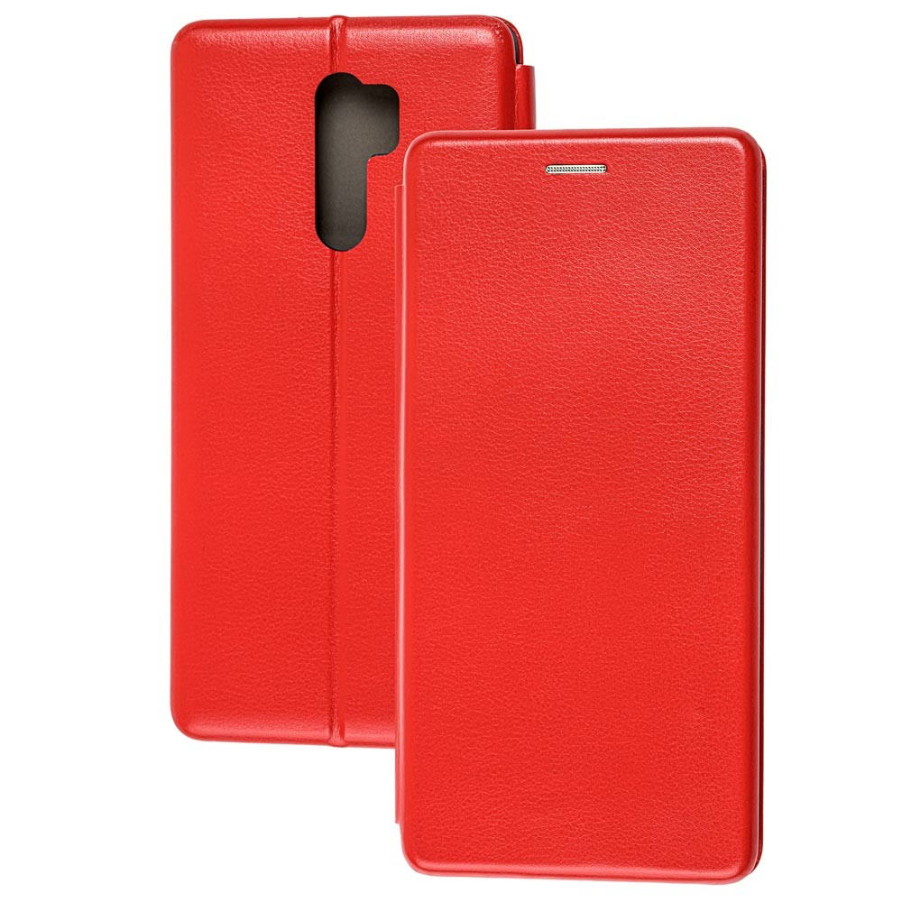 Книжка Premium для Xiaomi Redmi 9 червона-0