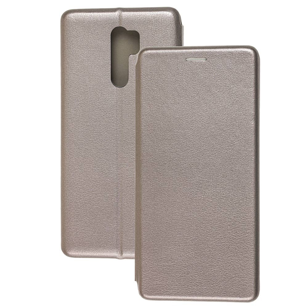 Книжка Premium для Xiaomi Redmi 9 срібна-0