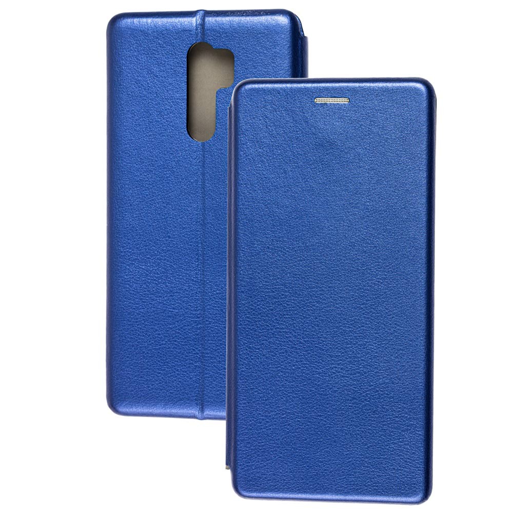 Книжка Premium для Xiaomi Redmi 9 синя-0