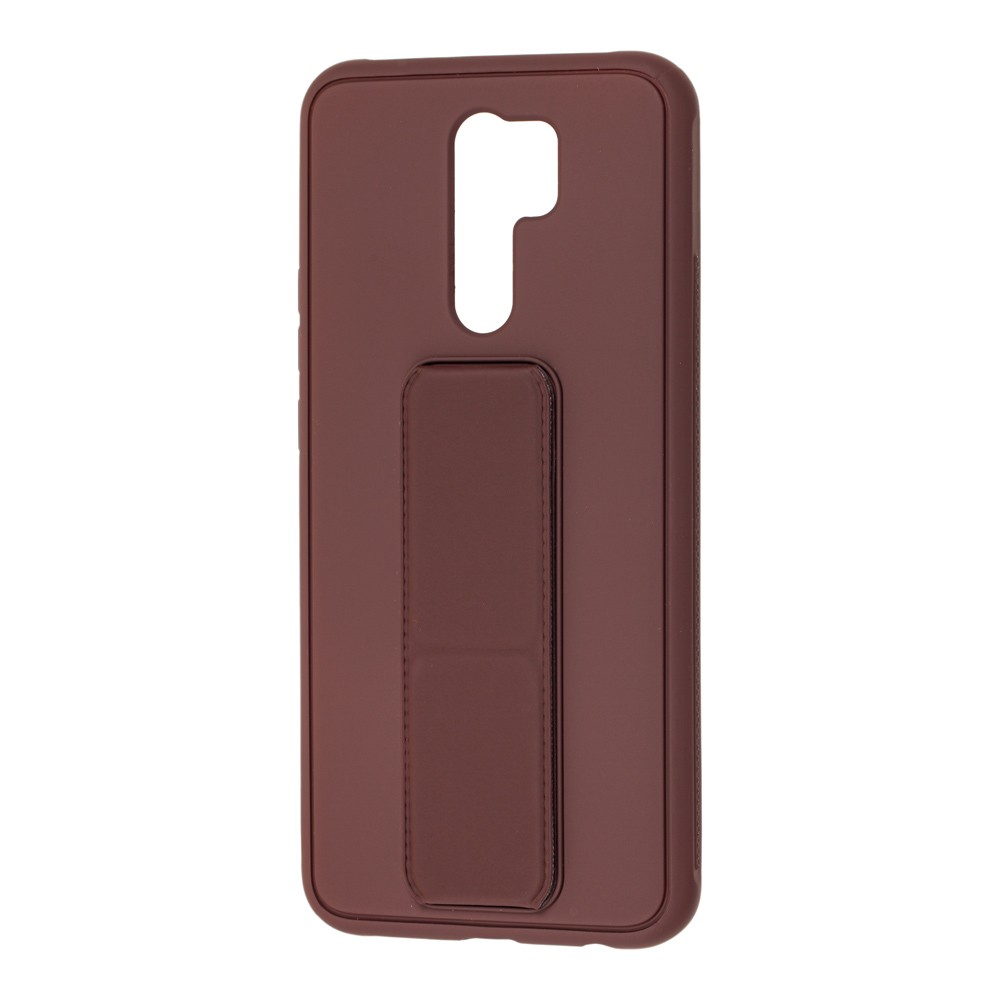 Накладка Bracket для Xiaomi Redmi 9 коричнева-0
