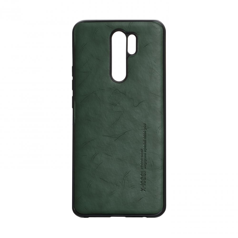 Накладка Leael Color для Xiaomi Redmi 9 зелена-0