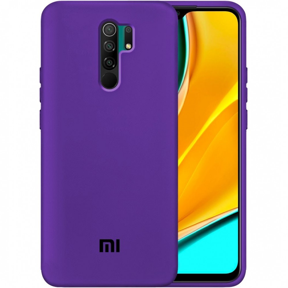 HQ Silicone Case Xiaomi Redmi 9 фіолетова-0