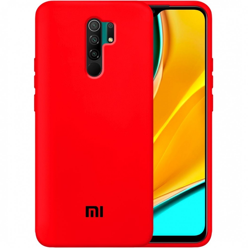 HQ Silicone Case Xiaomi Redmi 9 червона-0