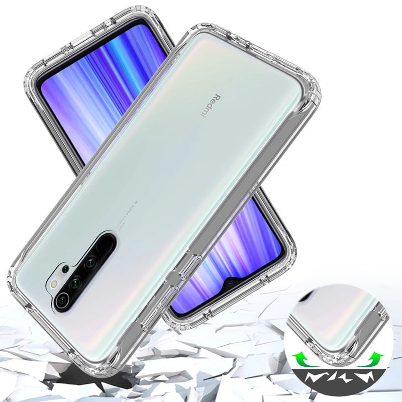 Накладка Full Body для Xiaomi Redmi 9 прозора (силікон+пластик)-2