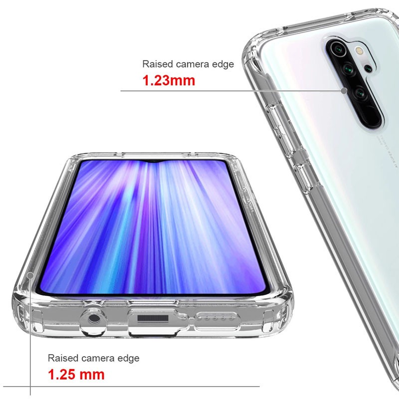 Накладка Full Body для Xiaomi Redmi 9 прозора (силікон+пластик)-3