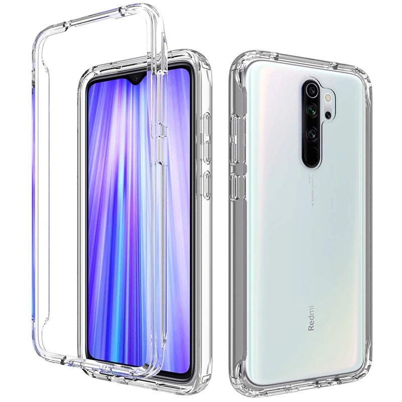 Накладка Full Body для Xiaomi Redmi 9 прозора (силікон+пластик)-0